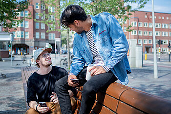 Illustratie bij Doe je mee? Vriendschap in Twaalf Wandelingen bij Humanitas