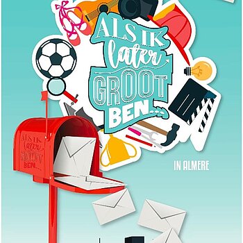 Illustratie bij Spreekuur Als ik later groot ben in Almere/Dare to dream in 036, Almere Stad