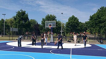 Illustratie bij The Champions Playground - Stedenwijk