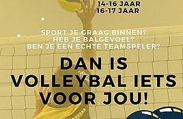 Boys, boys, boys kom bij Volleybal Vereniging Almere Buiten!