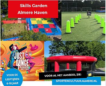 Skillsgarden, IPS, Just Dance en Pannakooi.