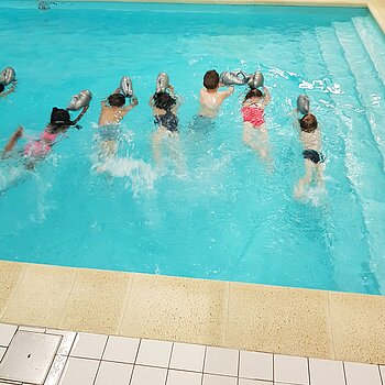 Illustratie bij Zwemles A diploma en ook kleine groepjes