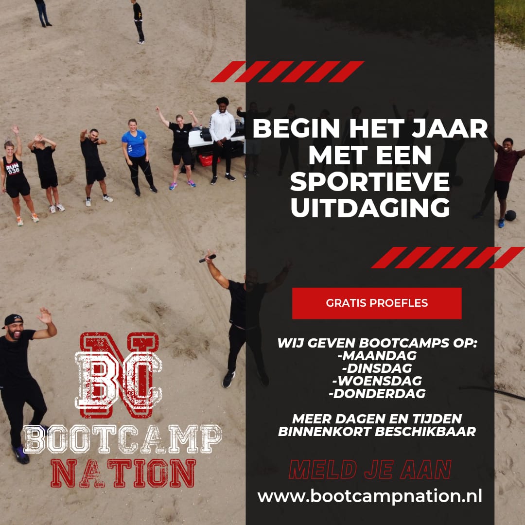 Illustratie bij Op zoek naar de allerleukste bootcamp workout van Almere?